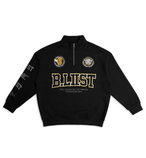 Competition Qtr Zip - Black