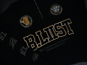 Competition Qtr Zip - Black