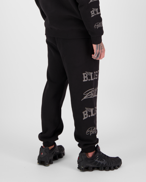 Competition Trackies - Black