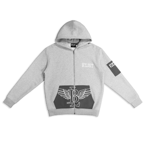 BList WKNYF Wing Zip Hoodie - Grey