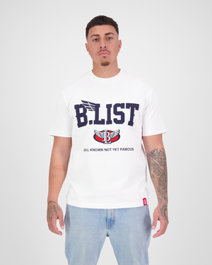 BList WKNYF Wing Tee - White