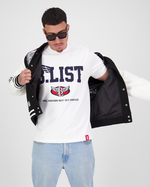 BList WKNYF Wing Tee - White